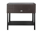 Ziołownik Technorattanowy - przykład ustawienia na stelażu