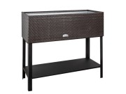 Ziołownik Technorattanowy - przykład ustawienia na stelażu