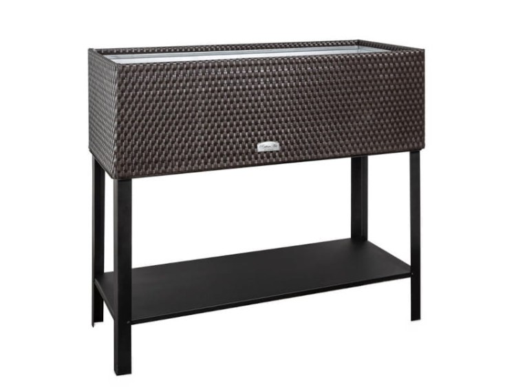 Ziołownik Technorattanowy - przykład ustawienia na stelażu