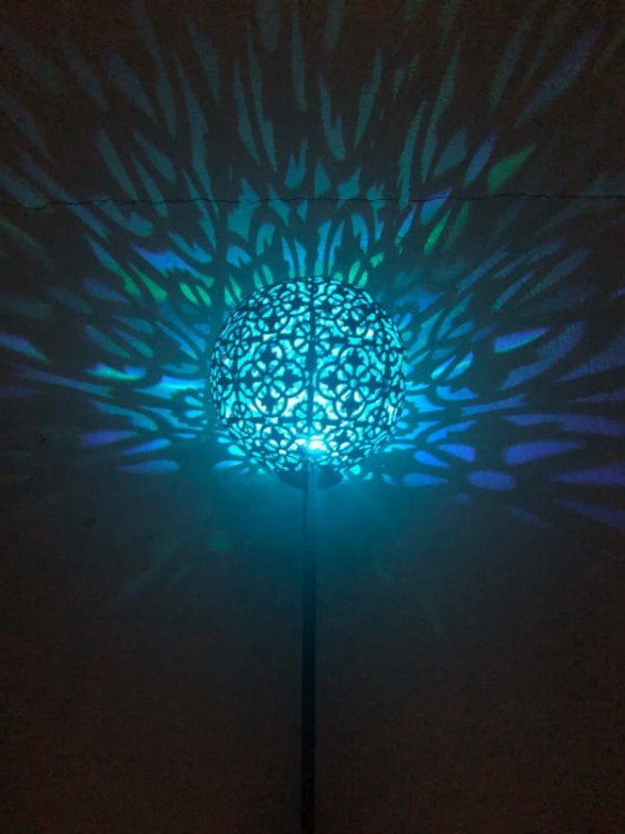 Lampa Solarna Ażurowa - 1011241