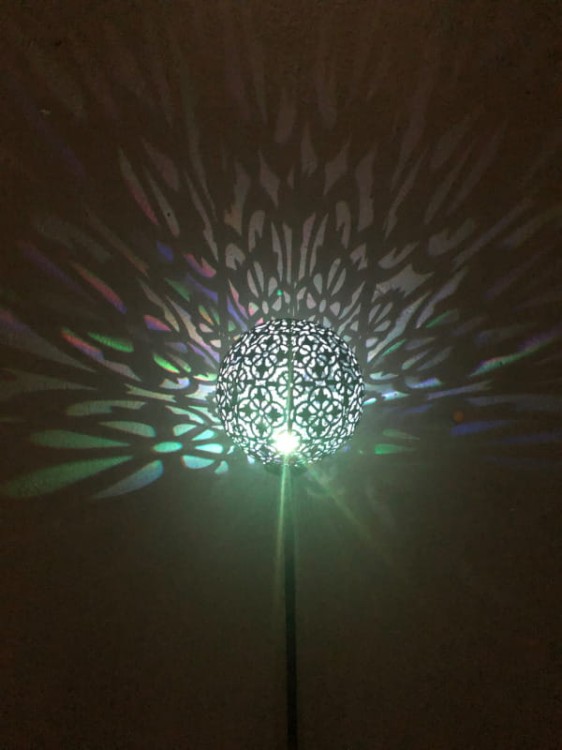 Lampa Solarna Ażurowa - 1011241