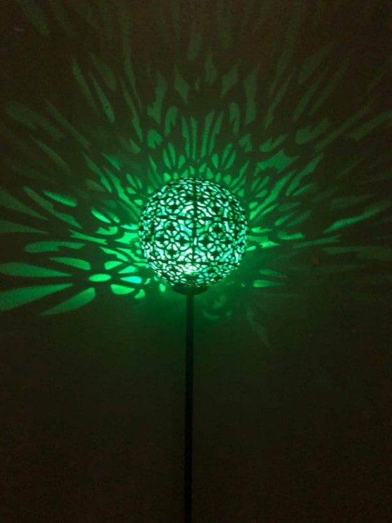 Lampa Solarna Ażurowa - 1011241