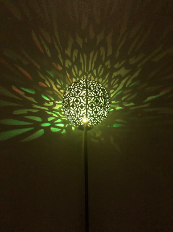 Lampa Solarna Ażurowa - 1011241