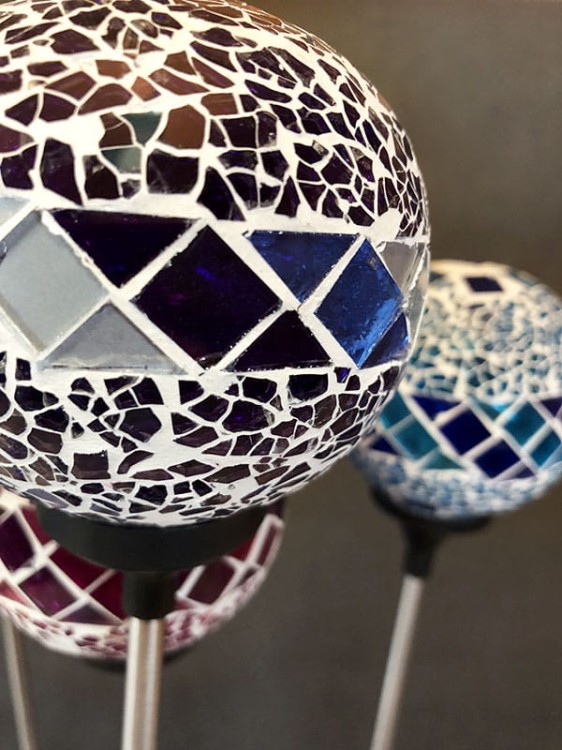 Lampa Solarna LED mozaika kula - L21105