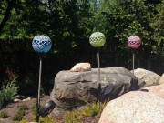 Lampa Solarna LED mozaika kula - L21105