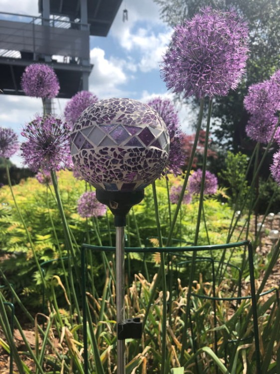 Lampa Solarna LED mozaika kula - L21105