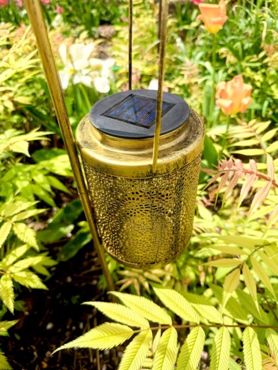 Latarnia Solarna LED Rabatowa