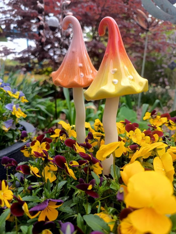 Ozdoba Ogrodowa - Magiczny Grzybek - Duży