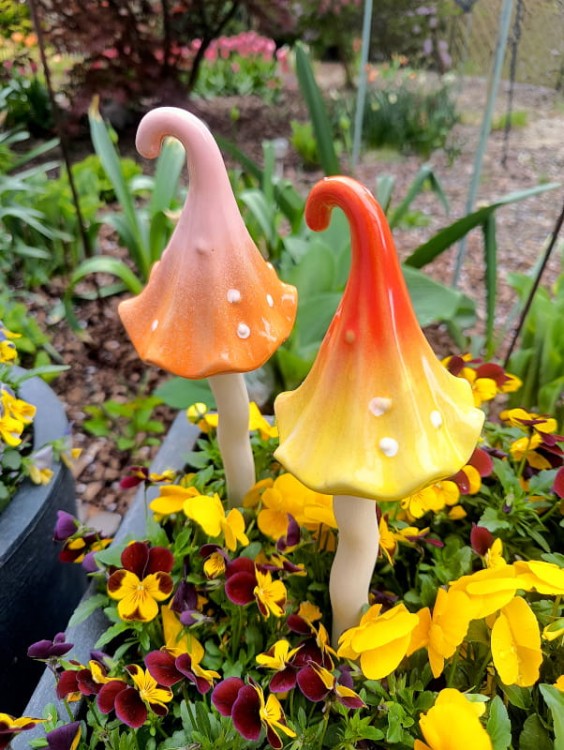 Ozdoba Ogrodowa - Magiczny Grzybek - Duży