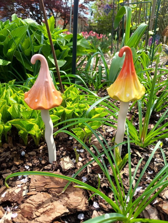 Ozdoba Ogrodowa - Magiczny Grzybek - Duży