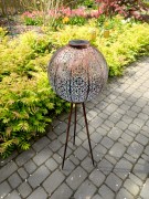 Ażurowy Lampion Solarny na Trójnogu