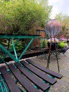 Ażurowy Lampion Solarny na Trójnogu