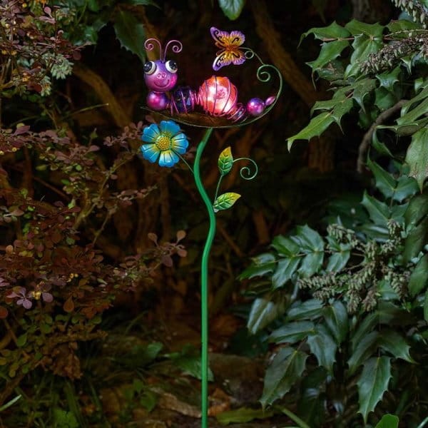 Ozdoba Ogrodowa na Piku - Solarna Gąsiennica