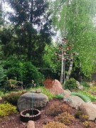 Rzeźba Wiatrowa - Cumulus - OW2828 - nierdzewna rzeźba kinetyczna