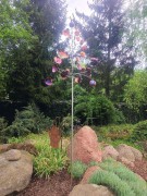 Rzeźba Wiatrowa - Cumulus - OW2828 - nierdzewna rzeźba kinetyczna