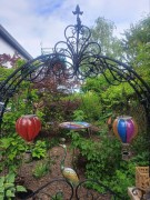 Poidło dla Ptaków Wiszące - Tęczowe - 7501017 - szklane