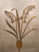 Ozdoba Ogrodowa Rdzą Malowana - Cebulica