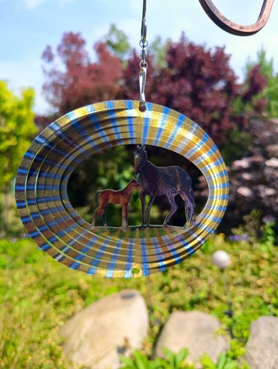 Wind Spinner - Konie - 6' - WSPK6