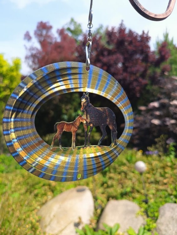 Wind Spinner - Konie - 6' - WSPK6