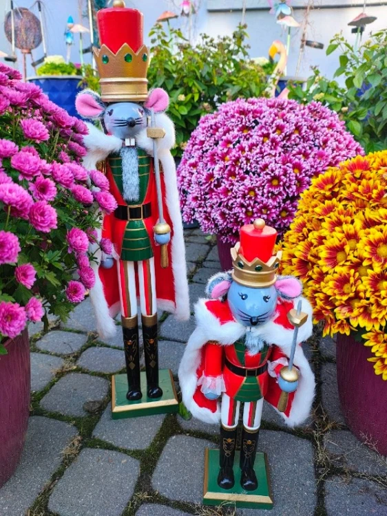 Świąteczny Szczurek - figurka z Dziadka do Orzechów