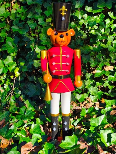 Miś Świąteczny - podświetlany - figurka z Dziadka do Orzechów - 2535153