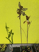 Irys ozdoba metalowa do ogrodu