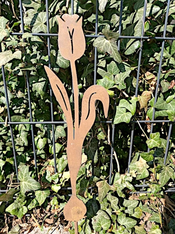 Tulipan metalowy z cebulką