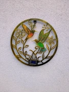 Solarny Panel Dekoracyjny kolibry
