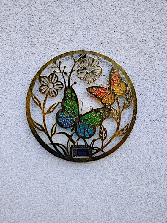 Panel Dekoracyjny Solarny Motyle