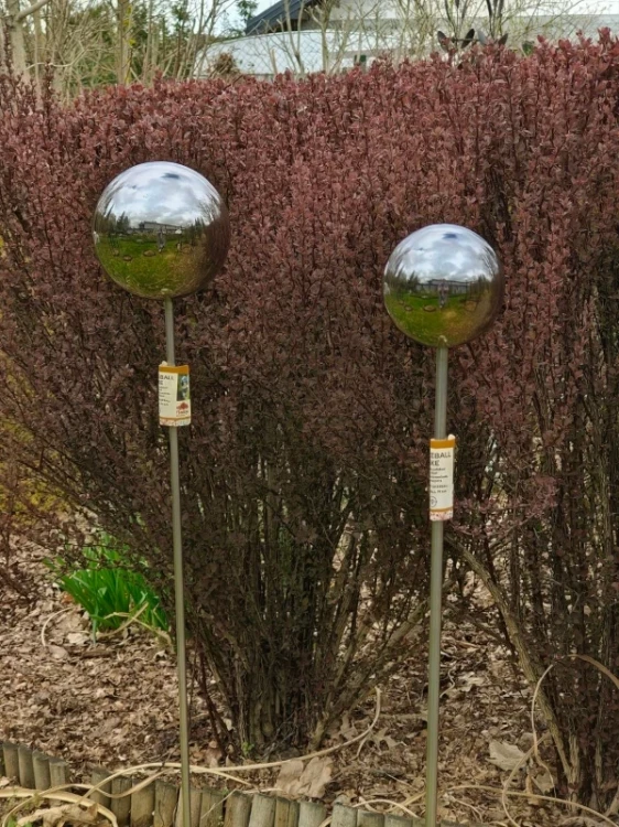 nierdzewna kula do ogrodu