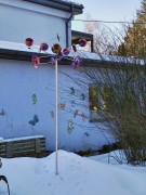 Rzeźba Wiatrowa - Orbiter - OW2826 Stal Nierdzewna, Rzeźba Kinetyczna