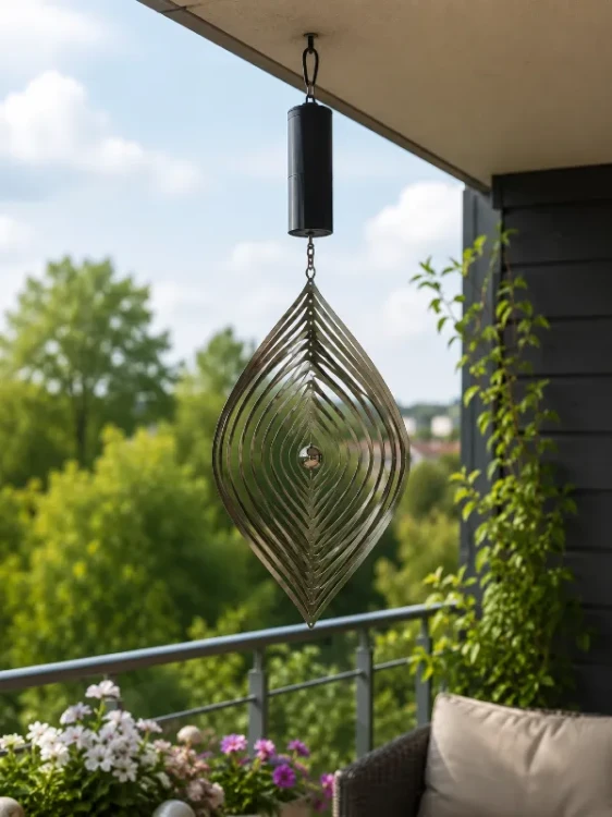 Silniczek do obracania ozdób wiszących typu wind spinner