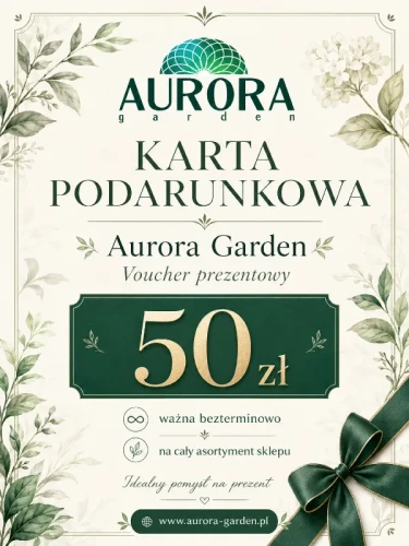 Karta podarunkowa Aurora Garden 50 zł