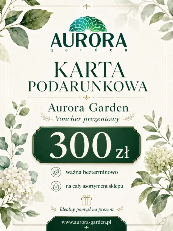 Karta Podarunkowa Aurora Garden 300 zł
