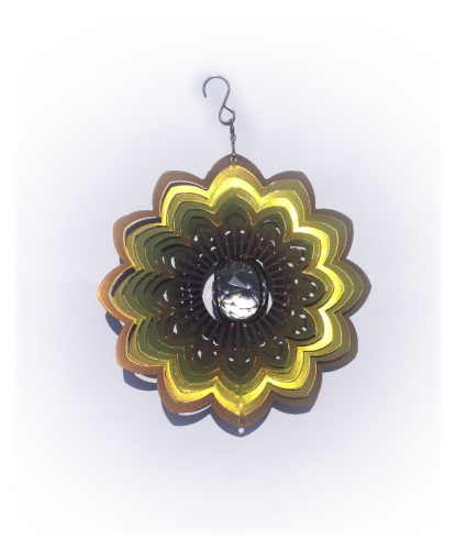 Wind Spinner - Gwiazda z Kryształem - nr 4